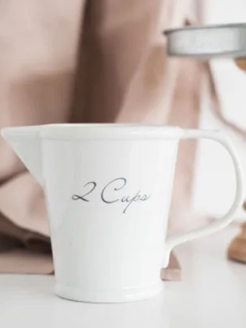 World Market 2 Cup Ceramic Measuring Jug